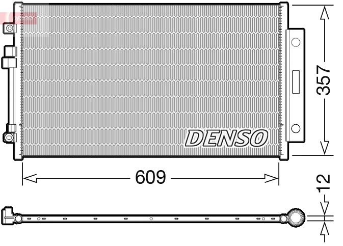 Condensatore, climatizzatore DENSO DCN09004