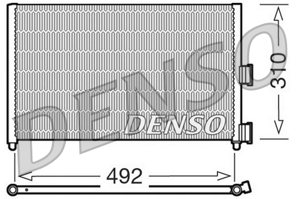 Condensatore, climatizzatore DENSO DCN09071