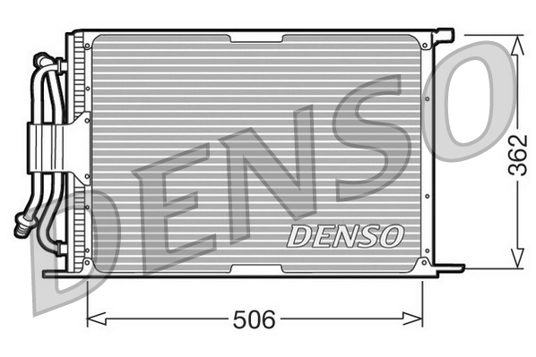 Condensatore, climatizzatore DENSO DCN10005