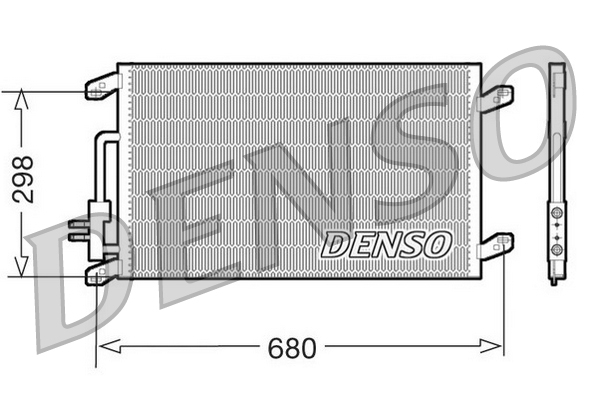 Condensatore, climatizzatore DENSO DCN13016