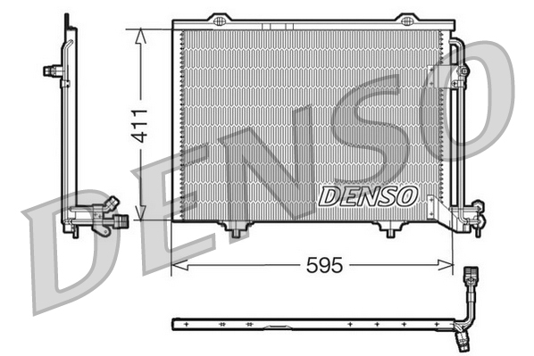 Condensatore, climatizzatore DENSO DCN17011