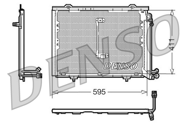 Condensatore, climatizzatore DENSO DCN17013