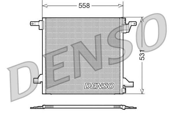 Condensatore, climatizzatore DENSO DCN17022