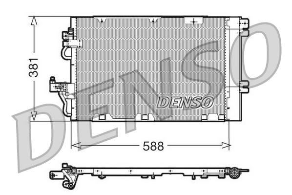 Condensatore, climatizzatore DENSO DCN20010