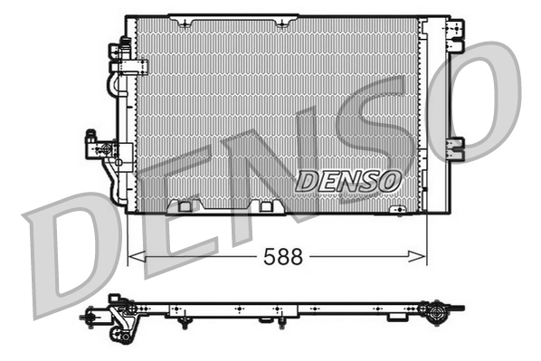 Condensatore, climatizzatore DENSO DCN20011