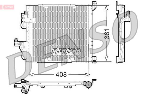 Condensatore, climatizzatore DENSO DCN20012