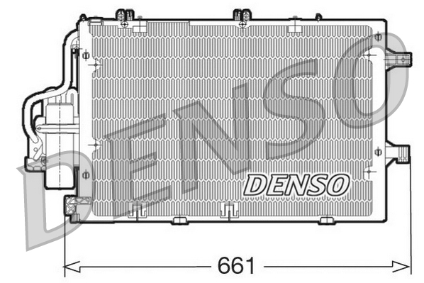 Condensatore, climatizzatore DENSO DCN20015