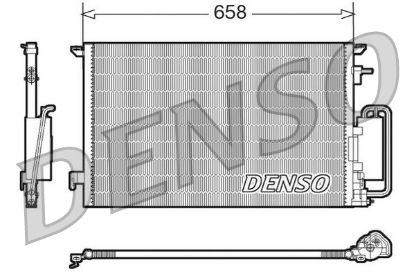 Condensatore, climatizzatore DENSO DCN20032