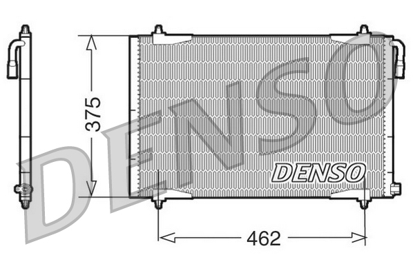 Condensatore, climatizzatore DENSO DCN21006