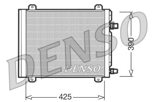 Condensatore, climatizzatore DENSO DCN23004