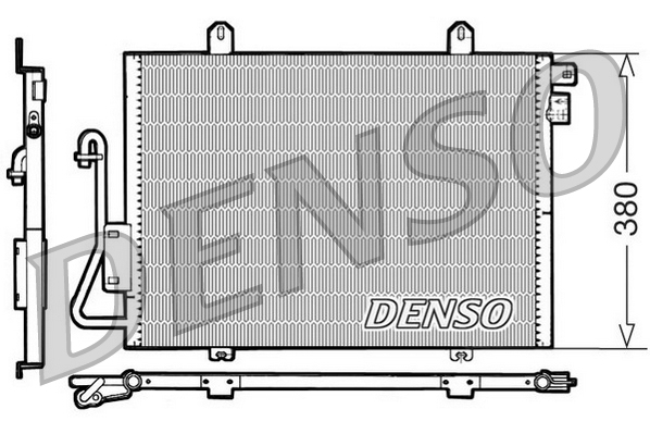 Condensatore, climatizzatore DENSO DCN23006