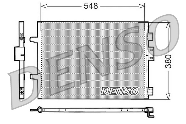 Condensatore, climatizzatore DENSO DCN23007
