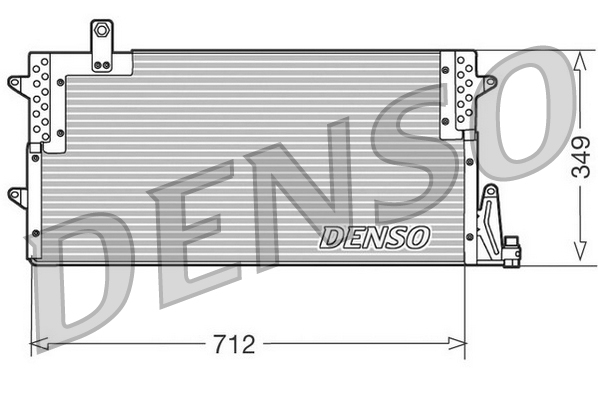Condensatore, climatizzatore DENSO DCN32007
