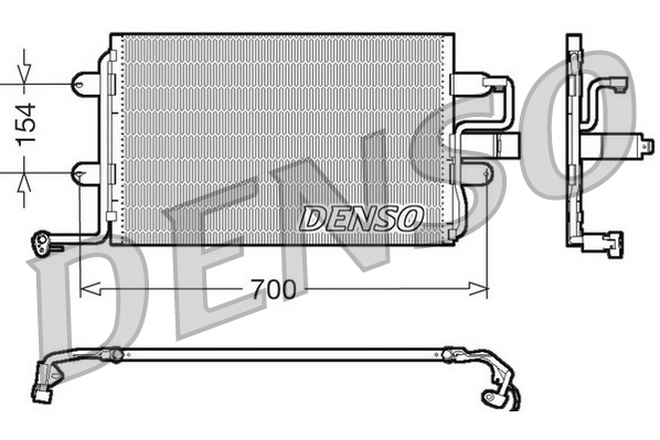 Condensatore, climatizzatore DENSO DCN32017