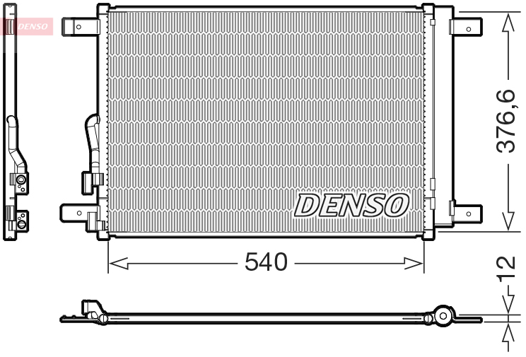 Condensatore, climatizzatore DENSO DCN32033