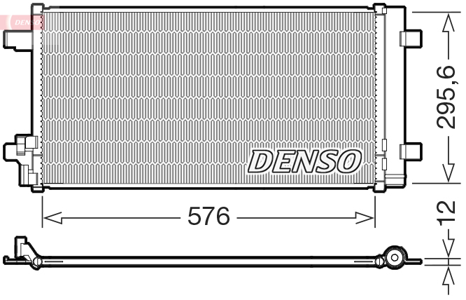 Condensatore, climatizzatore DENSO DCN32069