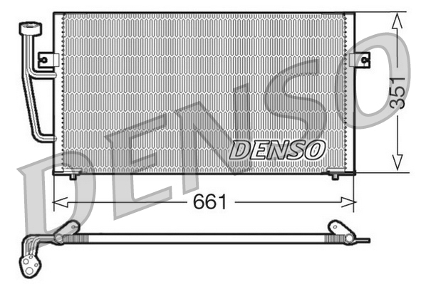 Condensatore, climatizzatore DENSO DCN33008