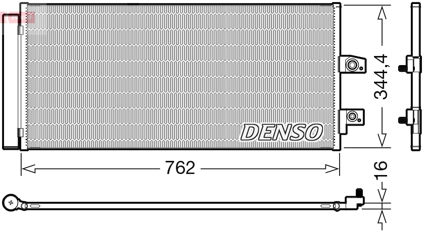 Condensatore, climatizzatore DENSO DCN33016