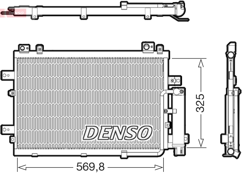 Condensatore, climatizzatore DENSO DCN41030