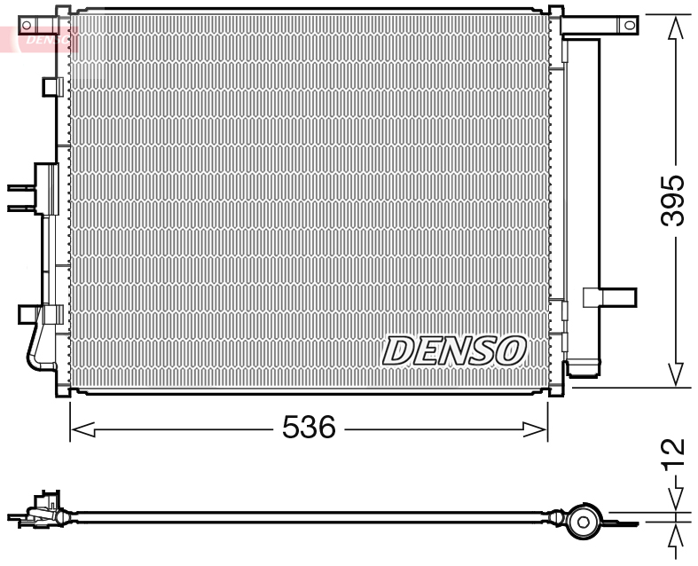 Condensatore, climatizzatore DENSO DCN43002