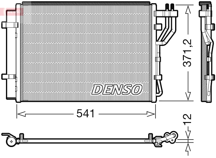 Condensatore, climatizzatore DENSO DCN43010