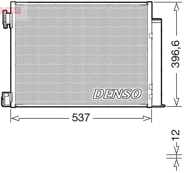 Condensatore, climatizzatore DENSO DCN46032