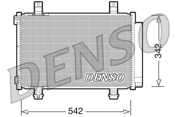 Condensatore, climatizzatore DENSO DCN47005