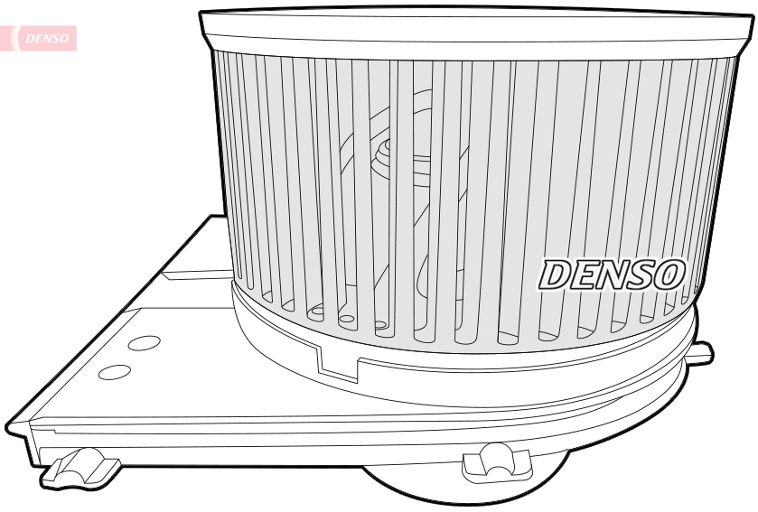 Ventilatore abitacolo DENSO DEA02004