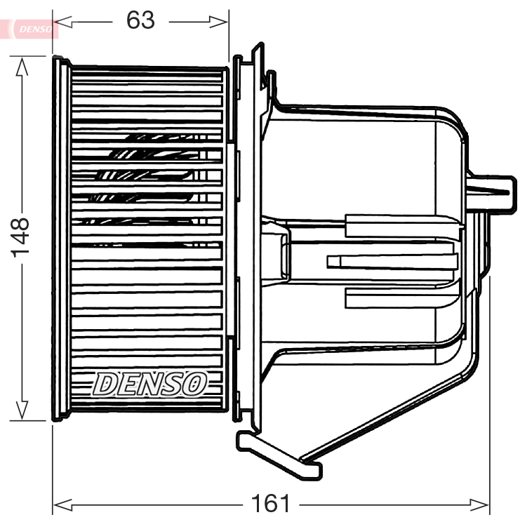 Ventilatore abitacolo DENSO DEA07027