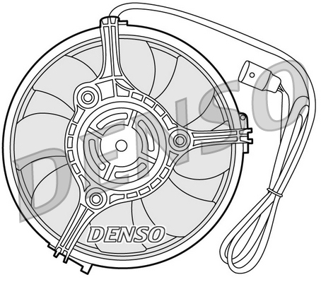 Ventola, raffreddamento motore DENSO DER02001