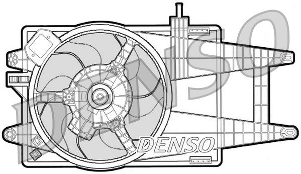 Ventola, raffreddamento motore DENSO DER09040