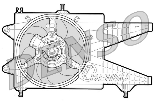 Ventola, raffreddamento motore DENSO DER09041