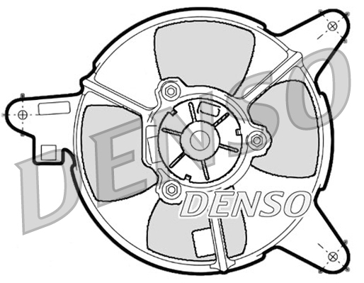Ventola, raffreddamento motore DENSO DER09087