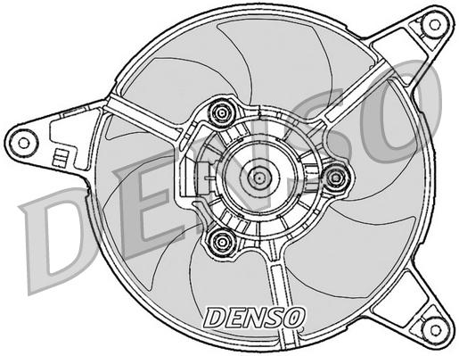 Ventola, raffreddamento motore DENSO DER09090
