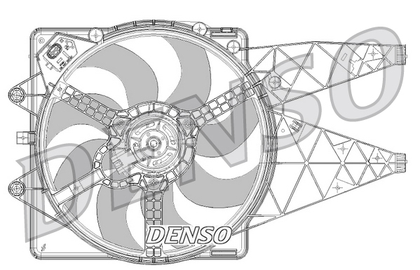 Ventola, raffreddamento motore DENSO DER09094