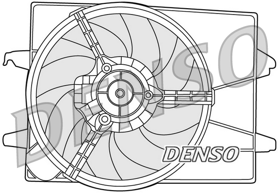 Ventola, raffreddamento motore DENSO DER10003