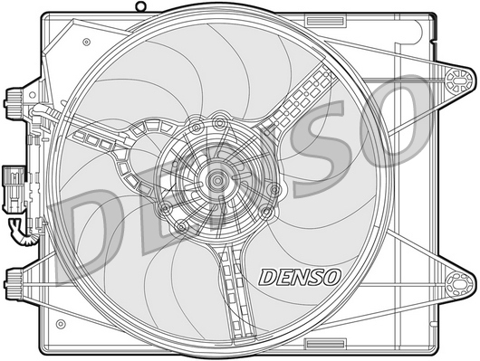 Ventola, raffreddamento motore DENSO DER13004