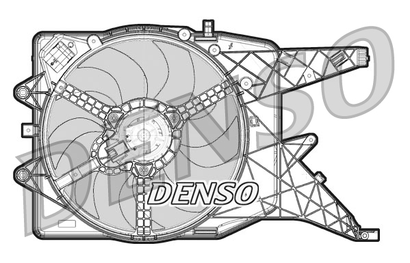 Ventola, raffreddamento motore DENSO DER20011