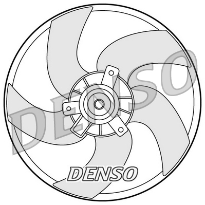 Ventola, raffreddamento motore DENSO DER21011