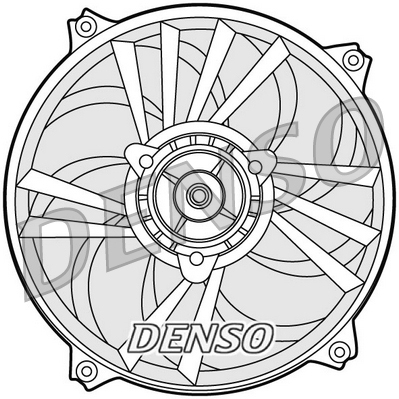 Ventola, raffreddamento motore DENSO DER21013