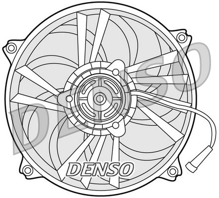 Ventola, raffreddamento motore DENSO DER21014