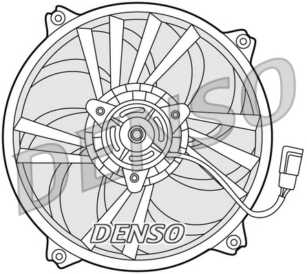 Ventola, raffreddamento motore DENSO DER21015
