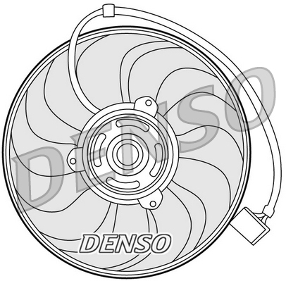 Ventola, raffreddamento motore DENSO DER27001
