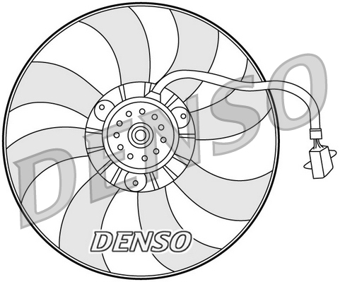 Ventola, raffreddamento motore DENSO DER32007