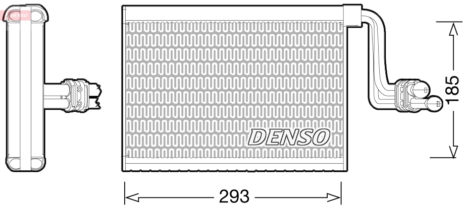 Evaporatore, climatizzatore DENSO DEV05002