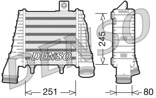 Intercooler DENSO DIT02009