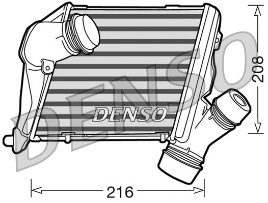 Intercooler DENSO DIT02014