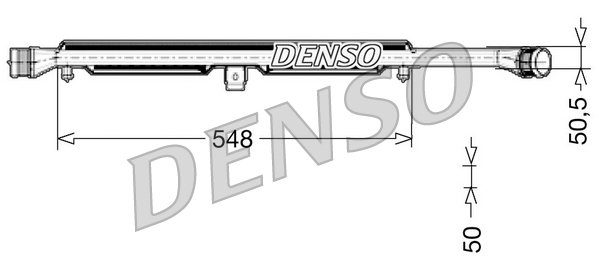 Intercooler DENSO DIT02026
