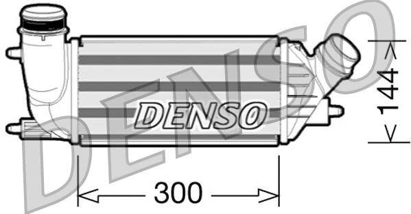 Intercooler DENSO DIT07001