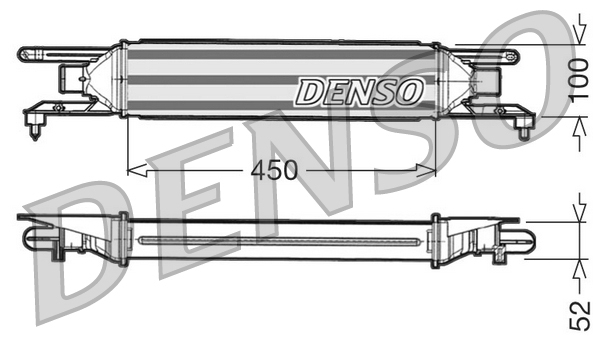 Intercooler DENSO DIT09106